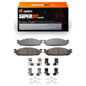 Ford Taurus Brake Pads - Front - R1 Concepts - Super Duty - `09-`19